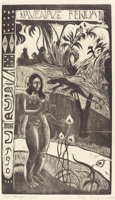 Nave Nave Fenua (Hoş Arazi) by Paul Gauguin