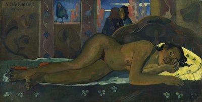 bir daha asla, 1897 by Paul Gauguin