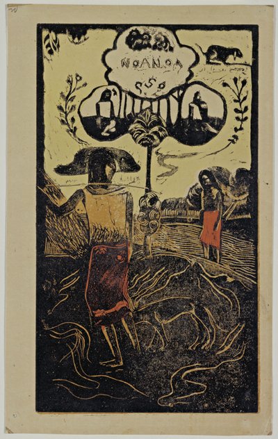 Noa Noa Serisinden Parfüm Noa Noa, 1893-1894 by Paul Gauguin