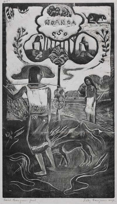 Noa Noa: Noa Noa Kokulu Koku, 1893 -94. by Paul Gauguin