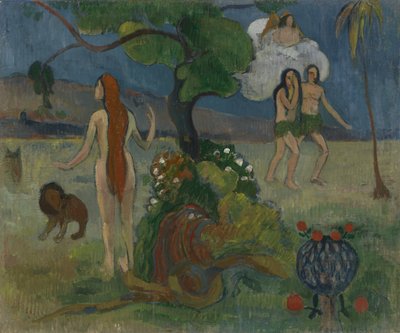 Kayıp Cennet, 1890 dolayları (tuval üzerine yağlı boya) by Paul Gauguin