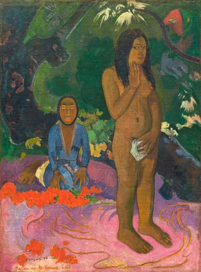 şeytanın sözleri by Paul Gauguin