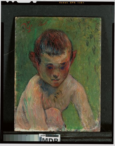 Küçük Breton yüzücü, 1888 by Paul Gauguin