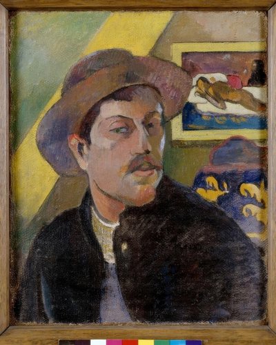 Sanatçının portresi by Paul Gauguin