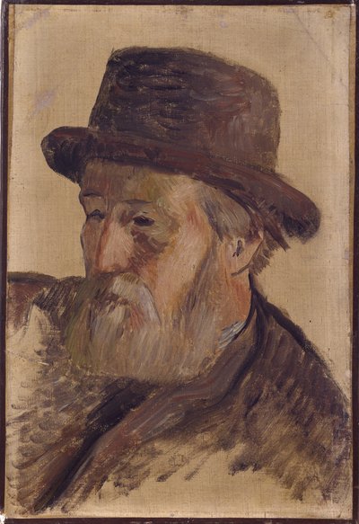Bir Adamın Portresi, 1880 dolayları (tuval üzerine yağlı boya) by Paul Gauguin