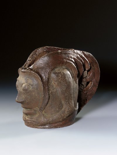 Grotesk başlı çömlek, 1895 dolayları by Paul Gauguin