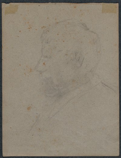 Bir Adamın Profil Büstü (verso) by Paul Gauguin