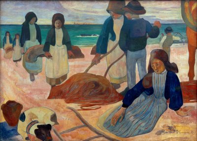 Ramasseuses de varech II (Bretonische Tangsammlerinnen II) by Paul Gauguin