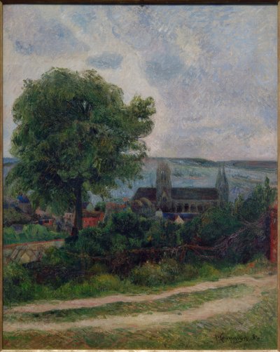 Rouen, Kirche Saint-Ouen by Paul Gauguin