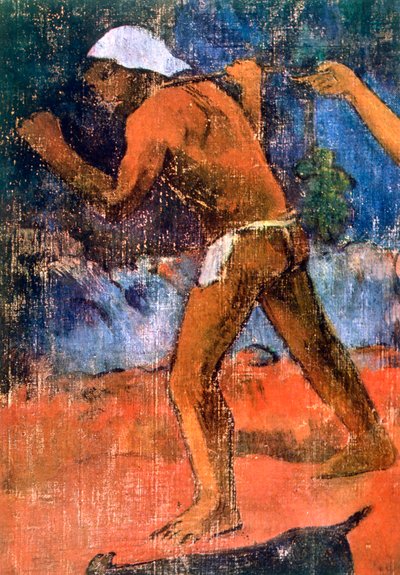 Tahitian Life detayından bir sahne, 1896 by Paul Gauguin