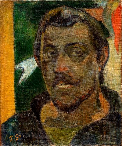 Otoportre, 1890-1894. by Paul Gauguin
