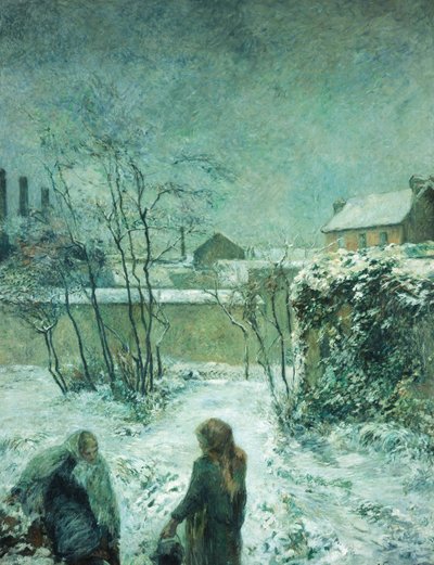Kar, Carcel Yolu, 1883 by Paul Gauguin