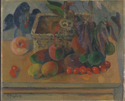 Natürmort, 1899. by Paul Gauguin