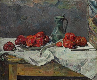 Domatesli natürmort, 1883 by Paul Gauguin