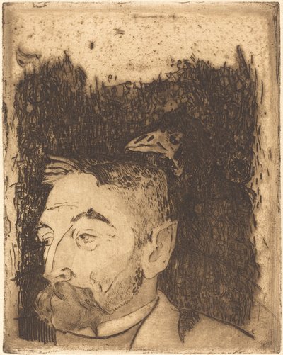 Stephane Mallarme by Paul Gauguin
