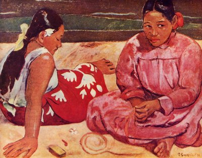 Tahitili Kadınlar, 1936 by Paul Gauguin