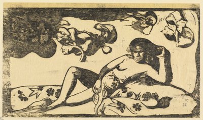 Te Arii Vahine (Kraliyet Kanı Leydisi) by Paul Gauguin