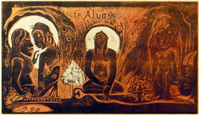 Tanrı by Paul Gauguin