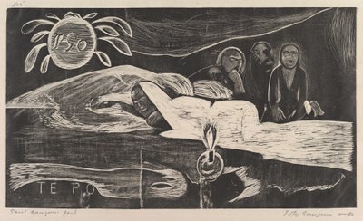 Te Po, 1893-yat. by Paul Gauguin