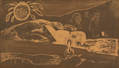Te Po Uzun Gece, 18941895. by Paul Gauguin