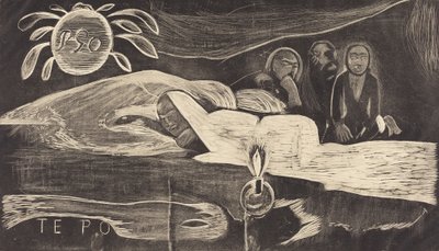 Te Po Uzun Gece, 18941895. by Paul Gauguin