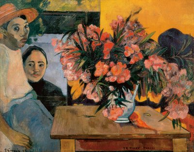Fransız Çiçeği by Paul Gauguin