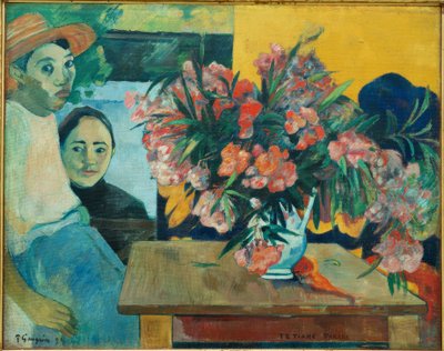 Fransız çiçeği by Paul Gauguin
