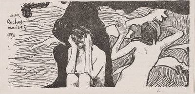 Kara Kayalar. by Paul Gauguin