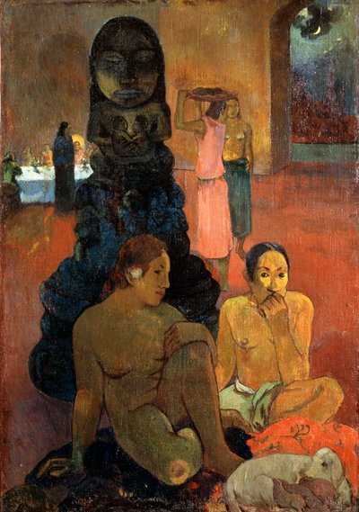 Büyük Buda, 1899. by Paul Gauguin