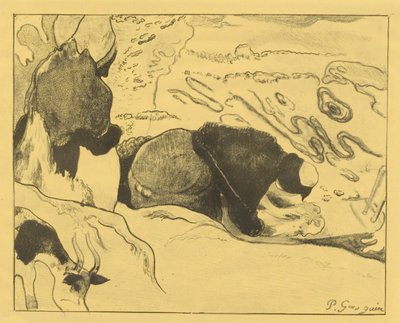 Çamaşırcılar by Paul Gauguin