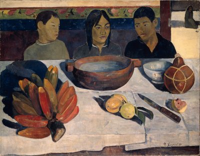 Yemek Muzları, 1891 by Paul Gauguin