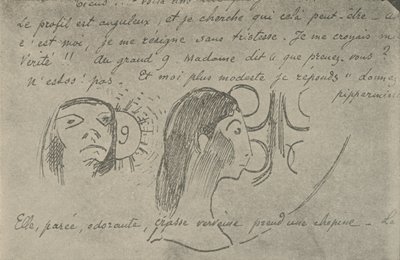 Profil Açısaldır, 1936 by Paul Gauguin