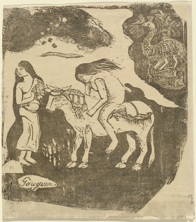 Avrupa'nın Tecavüzü (L'enlevement d'Europe) by Paul Gauguin