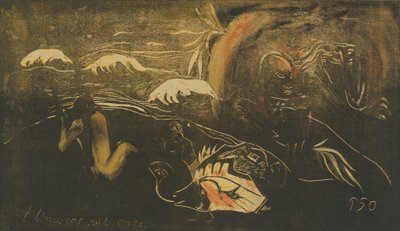 Evren Yaratılır Evren Yaratılır, c. 1894. by Paul Gauguin