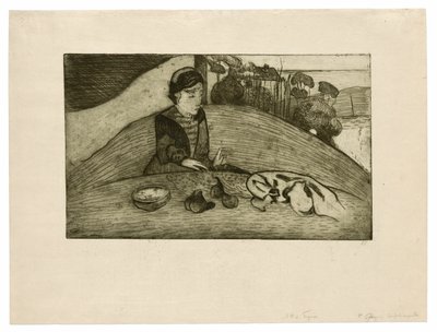 İncirli Kadın by Paul Gauguin