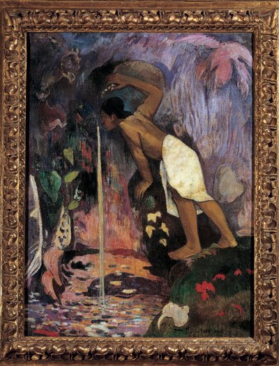 Gizemli su (Papa Moe) Tablosu Paul Gauguin (1848-1903) 1893 Özel koleksiyon. by Paul Gauguin