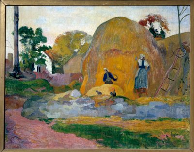 Sarı değirmen taşları by Paul Gauguin