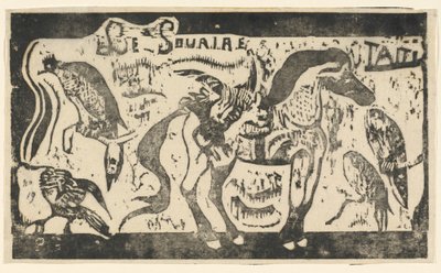 "Gülümseme" için Başlık Sayfası by Paul Gauguin