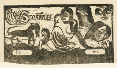 "Gülümseme" için Başlık Sayfası by Paul Gauguin