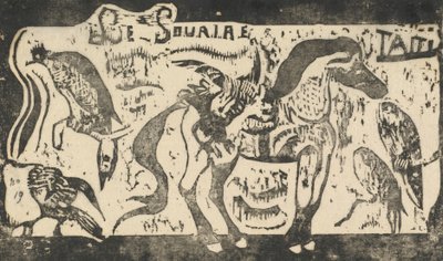 1895 yılında veya sonrasında, Le Sourire Gülümseme Başlığı için Başlık Sayfası. by Paul Gauguin