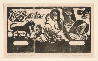 Gülümseme başlığı by Paul Gauguin
