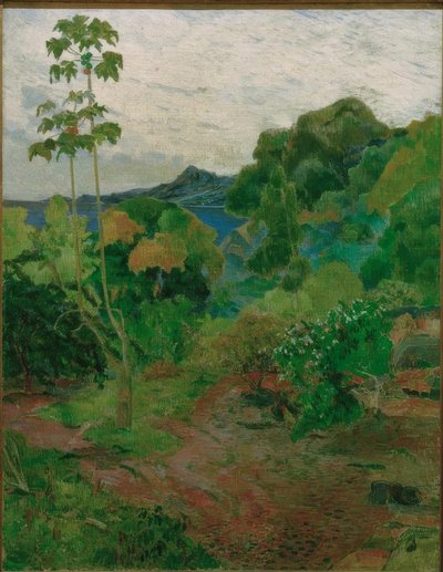 Tropikal manzara by Paul Gauguin