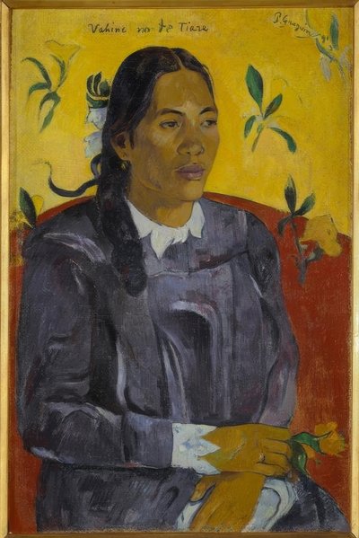 Çiçeğin Kadını by Paul Gauguin