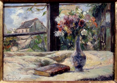 Çiçek vazosu. Paul Gauguin