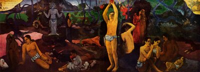 Nereden Geliyoruz - Neyiz - Nereye Gidiyoruz, 1936 by Paul Gauguin