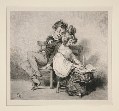 (NASIL BAKIM,) by Paul Gavarni