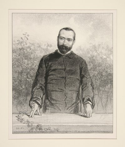 A.Karr by Paul Gavarni