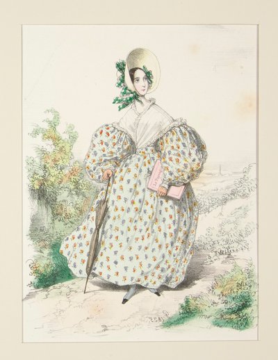 KIRSAL BÖLGEDE. Temmuz 1835. Jacobas elbisesi, by Paul Gavarni