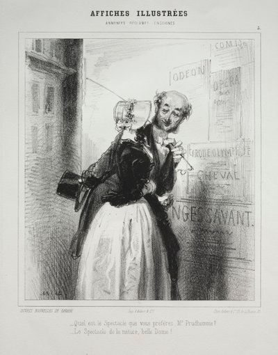 Resimli Posterler. by Paul Gavarni
