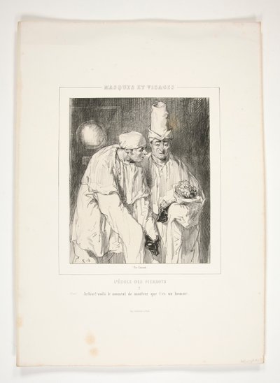 Arthur! şimdi seni göstermenin zamanı geldi by Paul Gavarni